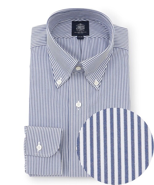 J.PRESS(ジェイプレス)の「【26年秋冬シーズン柄】【PREMIUM PLEATS / 形態安定】ピンオックス ドレスシャツ / B.D.(シャツ/ブラウス・メンズ・ダークグリーン系1/ワイン系3/ネイビー系1/ネイビー系8・首回り37cm-裄丈82cm/首回り38cm-裄丈84cm/首回り39cm-裄丈84cm/首回り40cm-裄丈85cm/首回り41cm-裄丈85cm/首回り43cm-裄丈86cm/首回り42cm-裄丈86cm)」の1枚目の写真