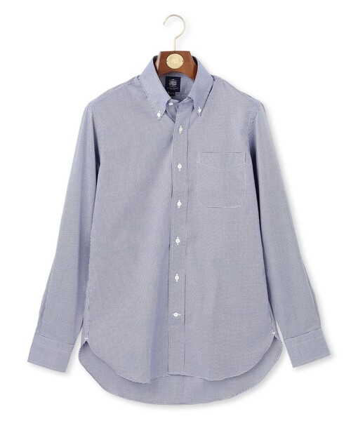 J.PRESS(ジェイプレス)の「【26年秋冬シーズン柄】【PREMIUM PLEATS / 形態安定】ピンオックス ドレスシャツ / B.D.(シャツ/ブラウス・メンズ・ダークグリーン系1/ワイン系3/ネイビー系1/ネイビー系8・首回り37cm-裄丈82cm/首回り38cm-裄丈84cm/首回り39cm-裄丈84cm/首回り40cm-裄丈85cm/首回り41cm-裄丈85cm/首回り43cm-裄丈86cm/首回り42cm-裄丈86cm)」の12枚目の写真