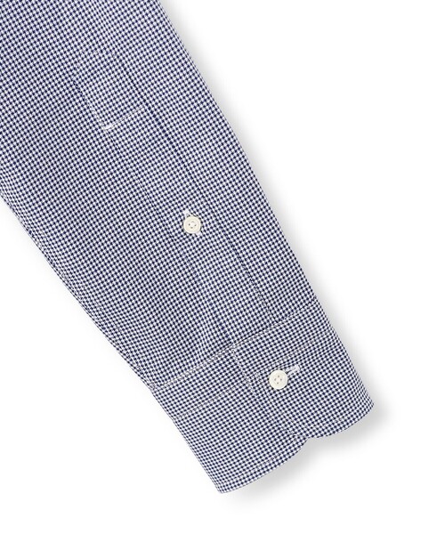 J.PRESS(ジェイプレス)の「【26年秋冬シーズン柄】【PREMIUM PLEATS / 形態安定】ピンオックス ドレスシャツ / B.D.(シャツ/ブラウス・メンズ・ダークグリーン系1/ワイン系3/ネイビー系1/ネイビー系8・首回り37cm-裄丈82cm/首回り38cm-裄丈84cm/首回り39cm-裄丈84cm/首回り40cm-裄丈85cm/首回り41cm-裄丈85cm/首回り43cm-裄丈86cm/首回り42cm-裄丈86cm)」の16枚目の写真