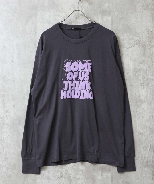SHISKY(シスキー)の「プリント/刺繍 BIGロンT(Tシャツ/カットソー・メンズ・ブラック/ネイビー/オフホワイト/チャコールグレー/オートミール/杢グレー/ピンク/ホワイト系1/ホワイト系2/ホワイト系3/ホワイト系4/ブラック系1/ブラック系2/ブラック系3/ブラック系4/ブラック系5/ライトグレー系1/グレー系1/グレー系2/アイボリー系1/アイボリー系2/ネイビー系1/ネイビー系2/ピンク系1・M/L/XL)」の16枚目の写真