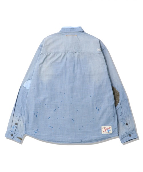 UNION(UNION TOKYO)(ユニオン)の「UNION TOKYO WARRICK SHIRT ユニオントーキョー シャツ(シャツ/ブラウス・メンズ・ブルー/ブラウン・XL/L/M/S)」の9枚目の写真