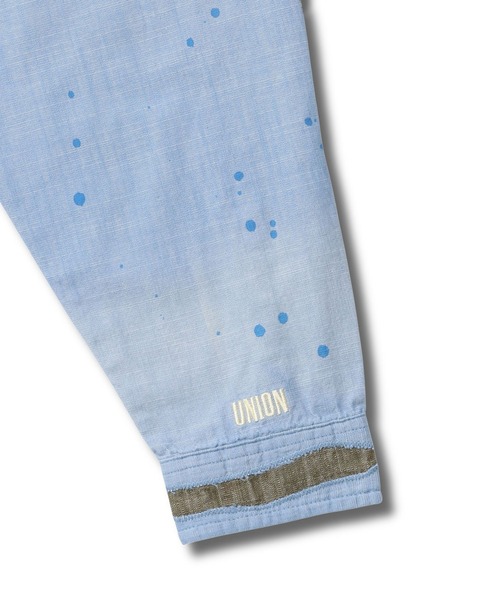 UNION(UNION TOKYO)(ユニオン)の「UNION TOKYO WARRICK SHIRT ユニオントーキョー シャツ(シャツ/ブラウス・メンズ・ブルー/ブラウン・XL/L/M/S)」の3枚目の写真