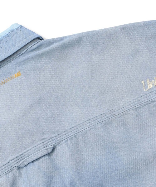 UNION(UNION TOKYO)(ユニオン)の「UNION TOKYO WARRICK SHIRT ユニオントーキョー シャツ(シャツ/ブラウス・メンズ・ブルー/ブラウン・XL/L/M/S)」の4枚目の写真