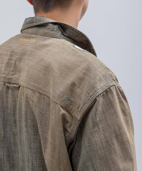 UNION(UNION TOKYO)(ユニオン)の「UNION TOKYO WARRICK SHIRT ユニオントーキョー シャツ(シャツ/ブラウス・メンズ・ブルー/ブラウン・XL/L/M/S)」の19枚目の写真