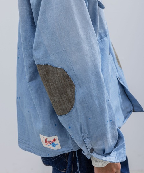 UNION(UNION TOKYO)(ユニオン)の「UNION TOKYO WARRICK SHIRT ユニオントーキョー シャツ(シャツ/ブラウス・メンズ・ブルー/ブラウン・XL/L/M/S)」の15枚目の写真