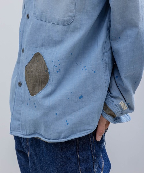 UNION(UNION TOKYO)(ユニオン)の「UNION TOKYO WARRICK SHIRT ユニオントーキョー シャツ(シャツ/ブラウス・メンズ・ブルー/ブラウン・XL/L/M/S)」の16枚目の写真