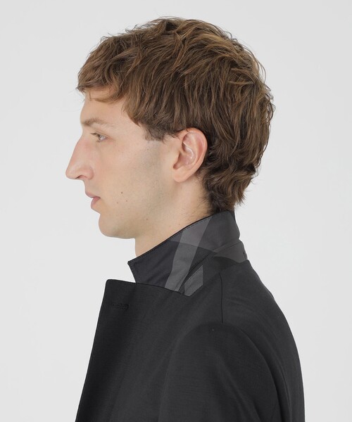 BLACK LABEL CRESTBRIDGE(ブラックレーベル・クレストブリッジ)の「【BE FLEX SUIT】シャドーグレンチェックジャケット(テーラードジャケット・メンズ・ネイビー・M/XL/L)」の6枚目の写真
