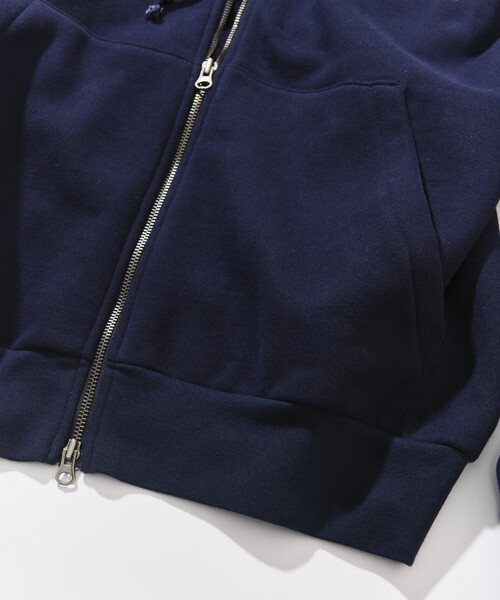 NAUTICA(ノーティカ)の「NAUTICA/ノーティカ NYC ロゴZIP HOODIE/ジップフーディー(パーカー・レディース・ネイビー/ライトグレー・フリ-)」の9枚目の写真