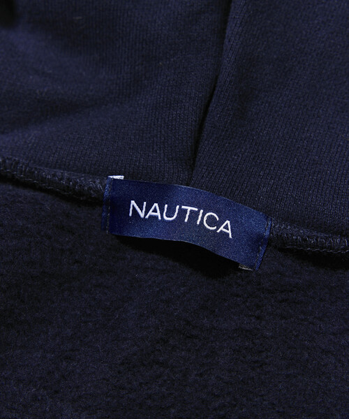 NAUTICA(ノーティカ)の「NAUTICA/ノーティカ NYC ロゴZIP HOODIE/ジップフーディー(パーカー・レディース・ネイビー/ライトグレー・フリ-)」の13枚目の写真