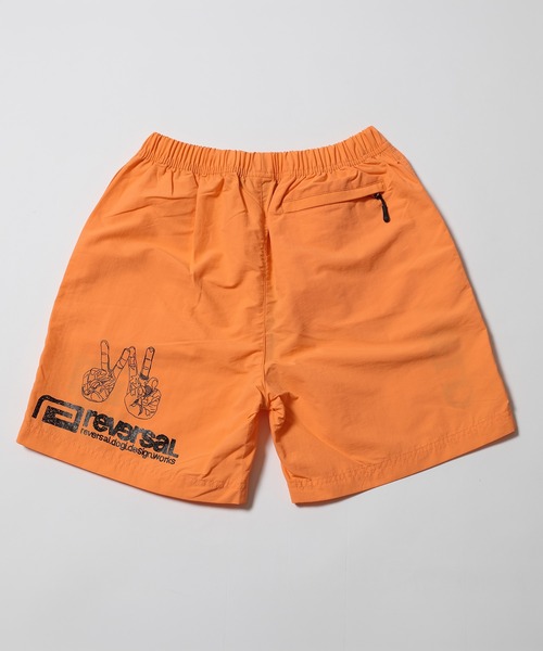 reversal.dogi.design.works(リバーサル・ドーギ・デザイン・ワークス)の「<reversal/リバーサル>WARFIELD EDITION PEACE NYLON SHORTS(その他パンツ・メンズ・サックスブルー/オレンジ/サンドベージュ/ブラック・M/S/L/XL)」の8枚目の写真
