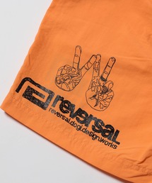 reversal.dogi.design.works（リバーサル・ドーギ・デザイン・ワークス）の「＜reversal/リバーサル＞WARFIELD EDITION PEACE NYLON SHORTS（その他パンツ）」