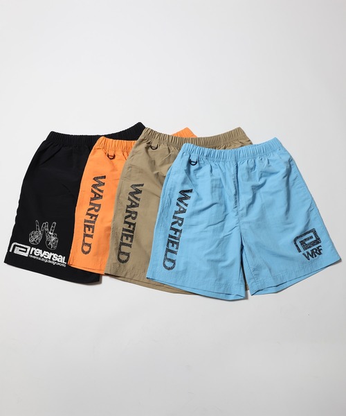 reversal.dogi.design.works(リバーサル・ドーギ・デザイン・ワークス)の「<reversal/リバーサル>WARFIELD EDITION PEACE NYLON SHORTS(その他パンツ・メンズ・サックスブルー/オレンジ/サンドベージュ/ブラック・M/S/L/XL)」の13枚目の写真