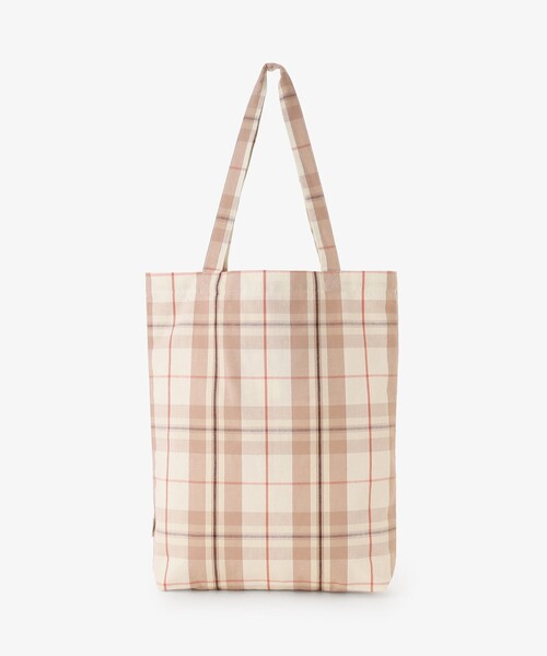 Afternoon Tea（アフタヌーンティー）の「トートバッグ/Afternoon Tea Original Tartans（トートバッグ・レディース・ホワイト・ONE SIZE）」の2枚目の写真