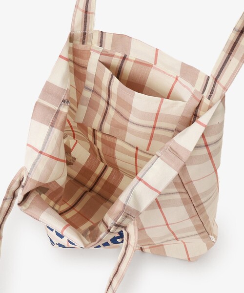 Afternoon Tea（アフタヌーンティー）の「トートバッグ/Afternoon Tea Original Tartans（トートバッグ・レディース・ホワイト・ONE SIZE）」の4枚目の写真