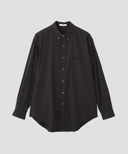 Y（ワイ）の「Ｙ /  [UNISEX] ORGANIC COTTON WASHER SATIN BD SHIRT（シャツ/ブラウス・メンズ・ネイビー/ホワイト・LARGE/MEDIUM）」の13枚目の写真