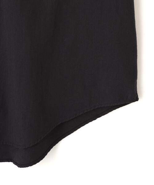 Y（ワイ）の「Ｙ /  [UNISEX] ORGANIC COTTON WASHER SATIN BD SHIRT（シャツ/ブラウス・メンズ・ネイビー/ホワイト・LARGE/MEDIUM）」の18枚目の写真