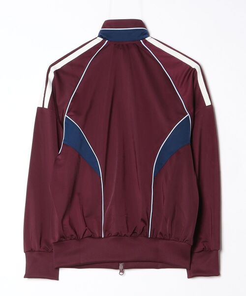 adidas(アディダス)の「スタジアム トリコット ルーズフィット トラックトップ / ジャージ / アディダス adidas(ジャージ・レディース・レッド・XX-LARGE/LARGE/MEDIUM/SMALL/X-LARGE/X-SMALL)」の6枚目の写真