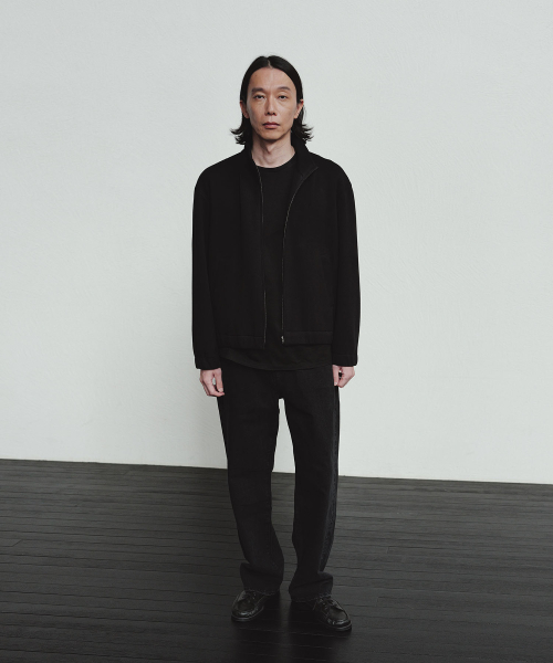 BLANKROOM(ブランクルーム)の「メルローズ ハイネック ブルゾン_BLACK(ブルゾン・メンズ・その他・02/3)」の2枚目の写真