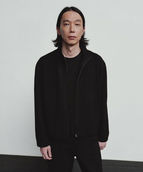 BLANKROOM(ブランクルーム)の「メルローズ ハイネック ブルゾン_BLACK(ブルゾン・メンズ・その他・02/3)」の5枚目の写真