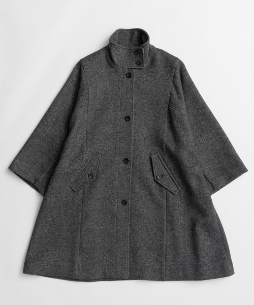 MAISON SPECIAL(メゾンスペシャル)の「【26WINTER PRE-ORDER】Cape Coat/ケープコート(その他アウター・レディース・チャコールグレー/マルチ・FREE)」の16枚目の写真