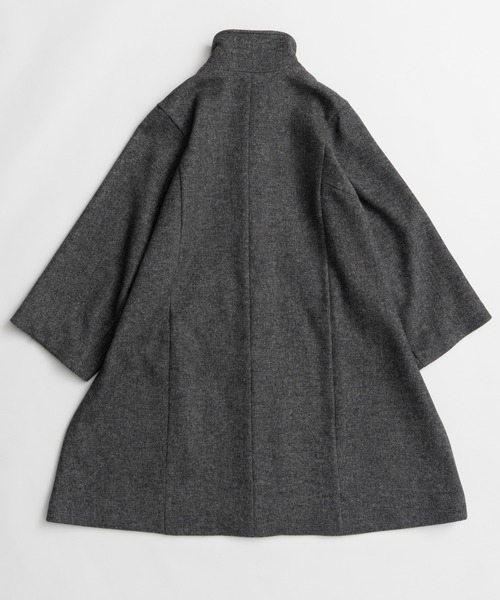 MAISON SPECIAL(メゾンスペシャル)の「【26WINTER PRE-ORDER】Cape Coat/ケープコート(その他アウター・レディース・チャコールグレー/マルチ・FREE)」の17枚目の写真