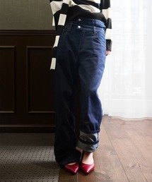 FEI-LANG（フェイラン）の「structured straight denim（デニムパンツ）」