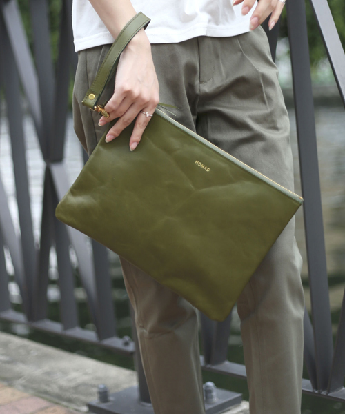 Denime（ドゥニーム）の「【NOMAD/ノマド】 Folder MINI/クラッチバッグ（クラッチバッグ・メンズ・カーキ・FREE）」の8枚目の写真