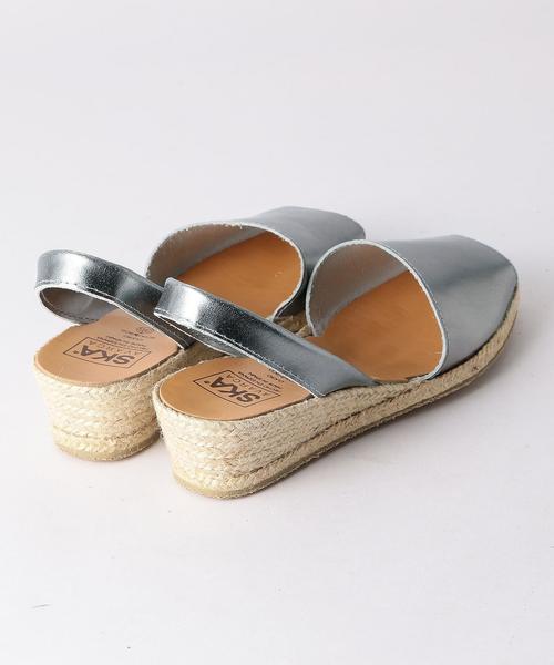 ODETTE E ODILE（オデットエオディール）の「スカ/OC SKA エスパバックベルト サンダル45（サンダル・レディース・ブラック/ダークグレー/ベージュ・35/37/36/38）」の7枚目の写真