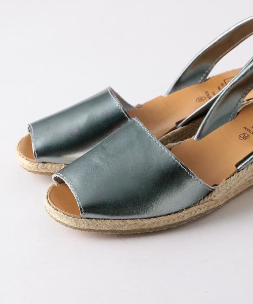 ODETTE E ODILE（オデットエオディール）の「スカ/OC SKA エスパバックベルト サンダル45（サンダル・レディース・ブラック/ダークグレー/ベージュ・35/37/36/38）」の8枚目の写真