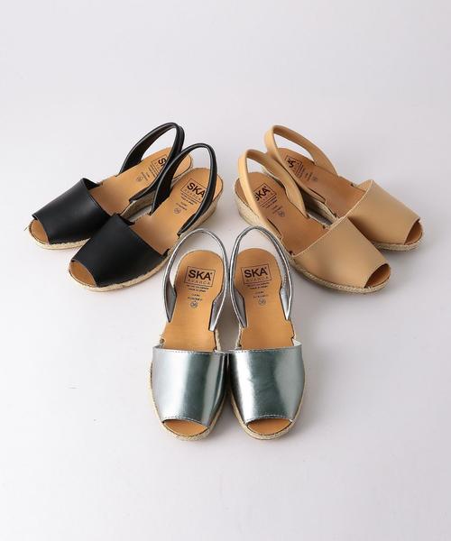 ODETTE E ODILE（オデットエオディール）の「スカ/OC SKA エスパバックベルト サンダル45（サンダル・レディース・ブラック/ダークグレー/ベージュ・35/37/36/38）」の10枚目の写真