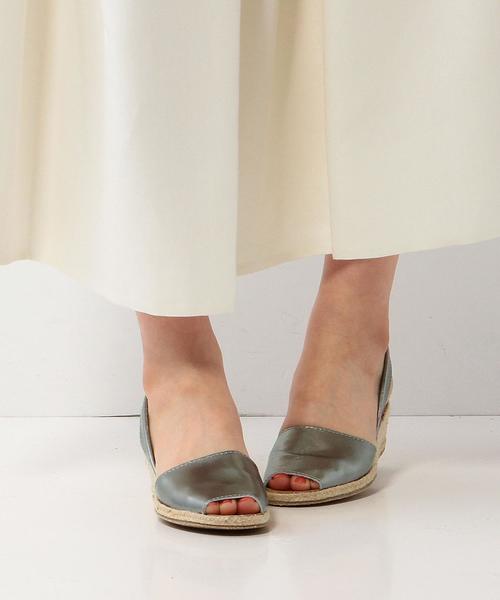 ODETTE E ODILE（オデットエオディール）の「スカ/OC SKA エスパバックベルト サンダル45（サンダル・レディース・ブラック/ダークグレー/ベージュ・35/37/36/38）」の11枚目の写真