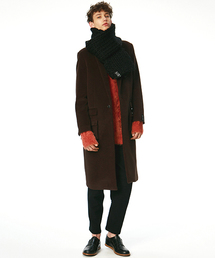 SHAREEF | ANGORA SHAGGY CHESTER COAT(チェスターコート)