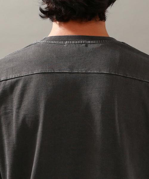 BEAUTY&YOUTH UNITED ARROWS（ビューティーアンドユースユナイテッドアローズ）の「BY ∴ ピグメント フォルム カットソー◆（Tシャツ/カットソー・メンズ・ライトグレー/コバルトブルー/オリーブ/ダークグレー・SMALL/LARGE/X-LARGE/MEDIUM）」の10枚目の写真