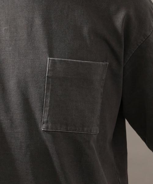 BEAUTY&YOUTH UNITED ARROWS（ビューティーアンドユースユナイテッドアローズ）の「BY ∴ ピグメント フォルム カットソー◆（Tシャツ/カットソー・メンズ・ライトグレー/コバルトブルー/オリーブ/ダークグレー・SMALL/LARGE/X-LARGE/MEDIUM）」の21枚目の写真