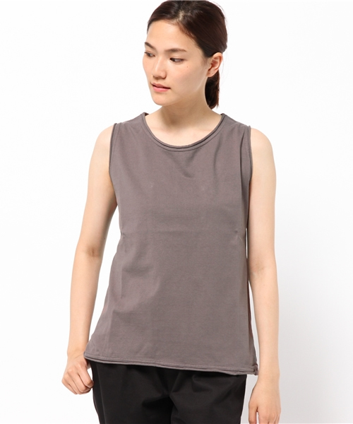 cepo（セポ）の「ドヅメバイオスリーブレス（Tシャツ/カットソー・レディース・ブラック/オフホワイト/オレンジ/ブラウン・MEDIUM）」の13枚目の写真