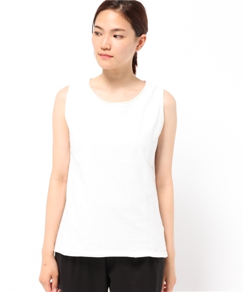 cepo（セポ）の「ドヅメバイオスリーブレス（Tシャツ/カットソー・レディース・ブラック/オフホワイト/オレンジ/ブラウン・MEDIUM）」の7枚目の写真