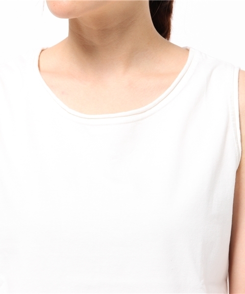 cepo（セポ）の「ドヅメバイオスリーブレス（Tシャツ/カットソー・レディース・ブラック/オフホワイト/オレンジ/ブラウン・MEDIUM）」の10枚目の写真