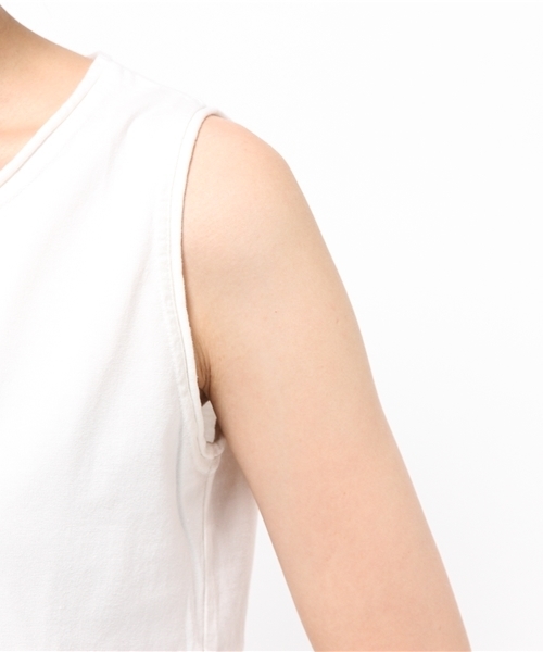 cepo（セポ）の「ドヅメバイオスリーブレス（Tシャツ/カットソー・レディース・ブラック/オフホワイト/オレンジ/ブラウン・MEDIUM）」の12枚目の写真