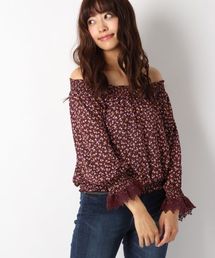 Heather | コバナフリルブラウス　732831(シャツ/ブラウス)