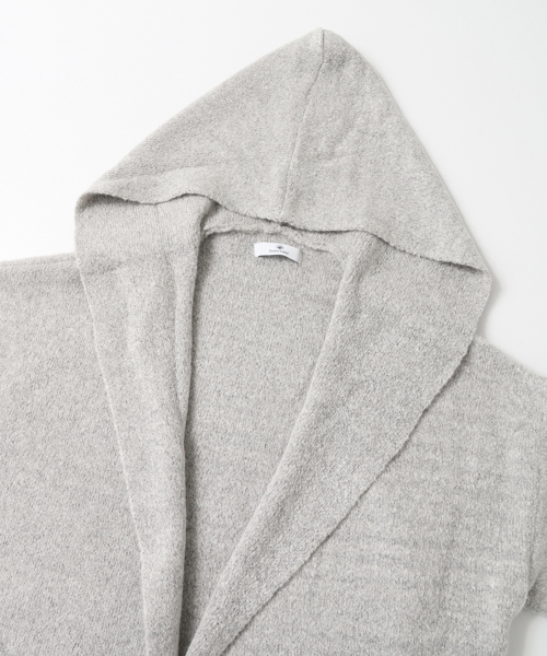 URBAN RESEARCH Sonny Label(アーバンリサーチサニーレーベル)の「Sonny Label Wフェイスフード付ニットカーディガン(カーディガン/ボレロ・レディース・グレー/ネイビー・FREE)」の3枚目の写真