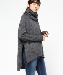 amorous insense | 二つ折りネックニットトップス(ニット/セーター)