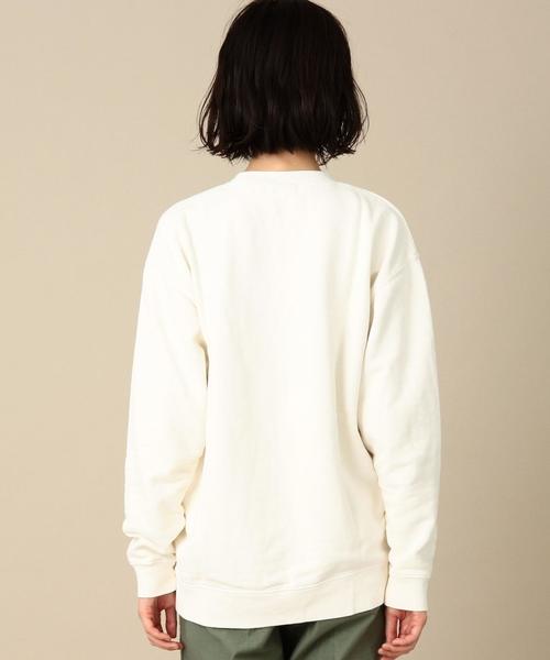 Another Edition（アナザーエディション）の「GOOD ROCK SPEEDカレッジロゴプルオーバー/BCgood/s ｶﾚｯｼﾞﾛｺﾞPO（スウェット・レディース・ホワイト/ネイビー・FREE）」の3枚目の写真