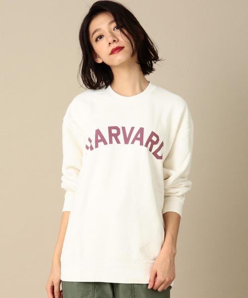 Another Edition（アナザーエディション）の「GOOD ROCK SPEEDカレッジロゴプルオーバー/BCgood/s ｶﾚｯｼﾞﾛｺﾞPO（スウェット・レディース・ホワイト/ネイビー・FREE）」の11枚目の写真