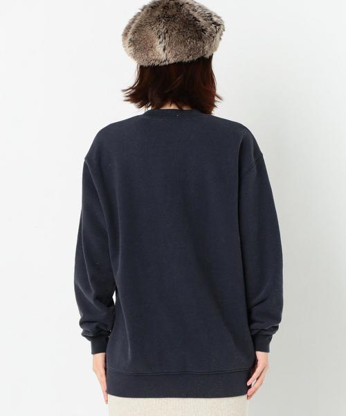 Another Edition（アナザーエディション）の「GOOD ROCK SPEEDカレッジロゴプルオーバー/BCgood/s ｶﾚｯｼﾞﾛｺﾞPO（スウェット・レディース・ホワイト/ネイビー・FREE）」の20枚目の写真