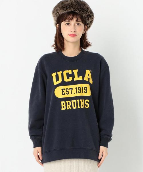 Another Edition（アナザーエディション）の「GOOD ROCK SPEEDカレッジロゴプルオーバー/BCgood/s ｶﾚｯｼﾞﾛｺﾞPO（スウェット・レディース・ホワイト/ネイビー・FREE）」の21枚目の写真