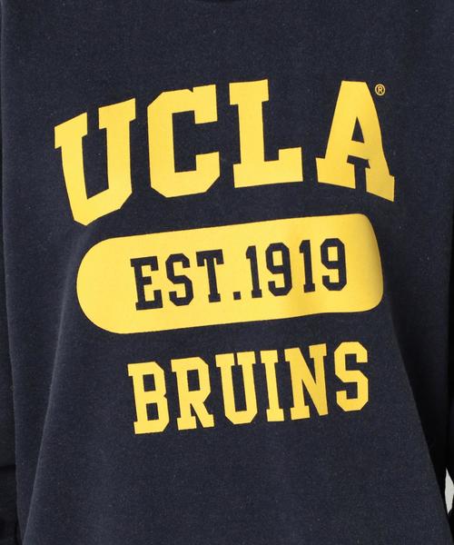 Another Edition（アナザーエディション）の「GOOD ROCK SPEEDカレッジロゴプルオーバー/BCgood/s ｶﾚｯｼﾞﾛｺﾞPO（スウェット・レディース・ホワイト/ネイビー・FREE）」の19枚目の写真