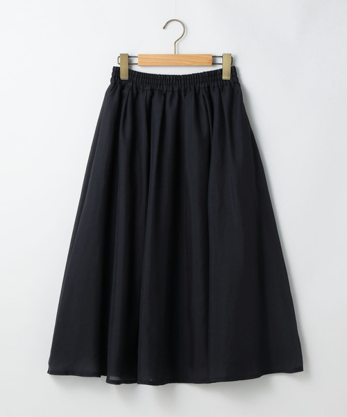 Tiara（ティアラ）の「ボイルギャザーカラースカート（スカート）」 - WEAR 