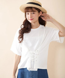 OLIVE des OLIVE | ★フロントレースアッププルオーバー (Tシャツ/カットソー)