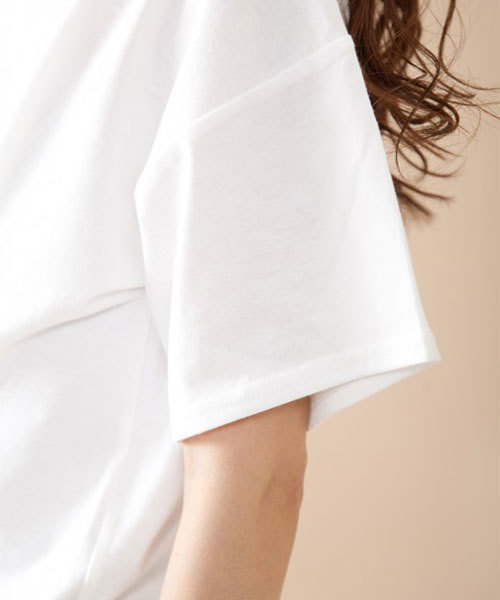 OLIVE des OLIVE（オリーブデオリーブ）の「★フロントレースアッププルオーバー （Tシャツ/カットソー・レディース・カーキ/ブラック/オフホワイト/レンガ・FREE）」の6枚目の写真