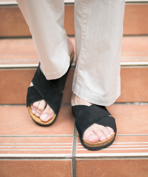 URBAN RESEARCH（アーバンリサーチ）の「EL TIERRA×UR SUEDE SANDALS（サンダル・メンズ・ブラック/バーガンディー/ブルー/ブラウン・41/43/42）」の6枚目の写真